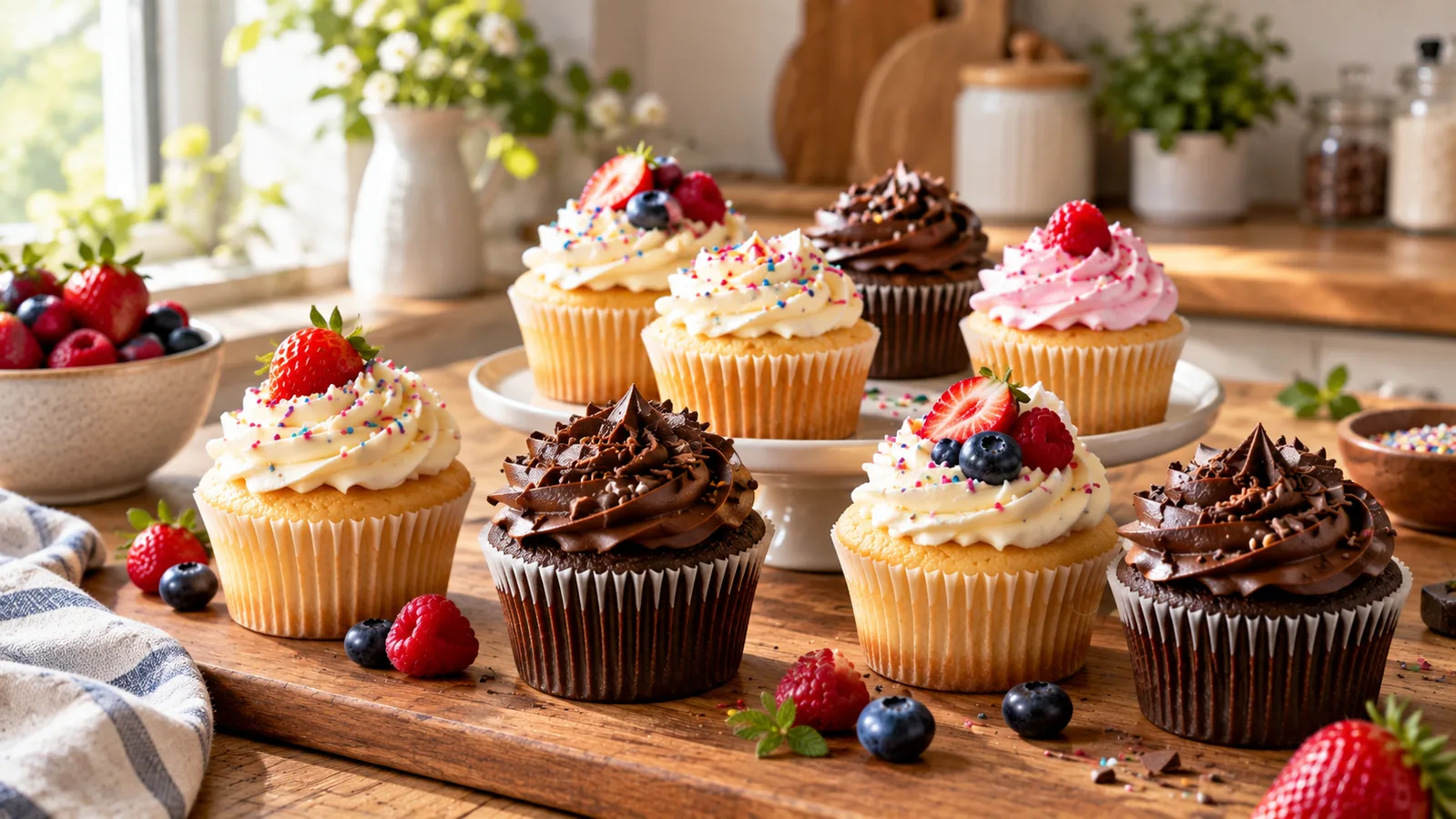 Homemade Cupcake Recipes for Family and Friends