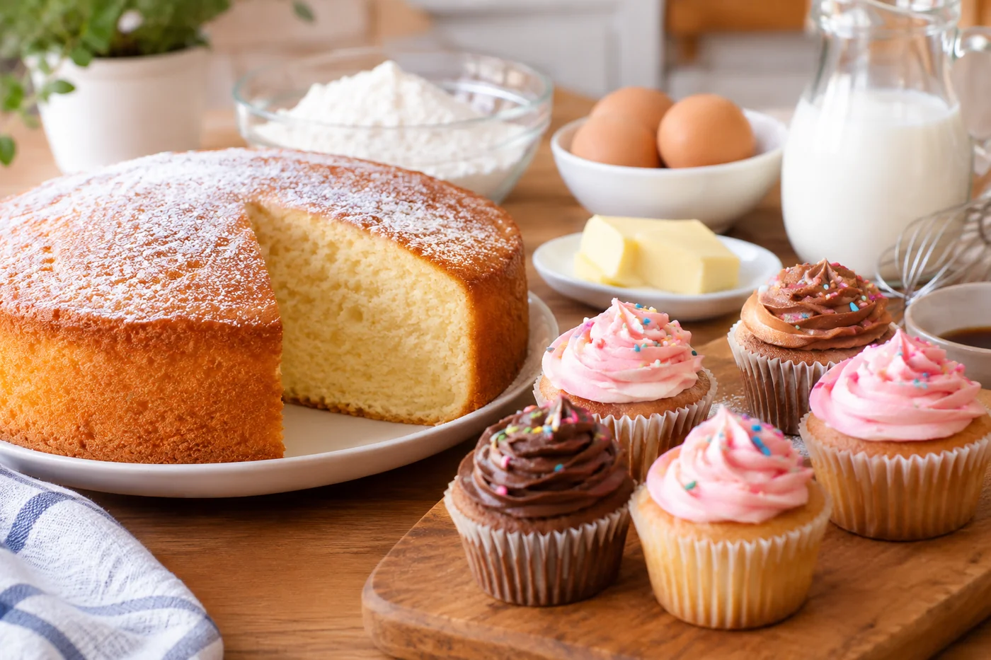 Easy cake and cupcake recipes for beginners