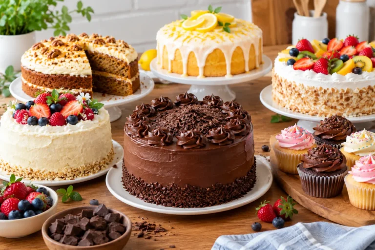 Delicious homemade cakes for every occasion